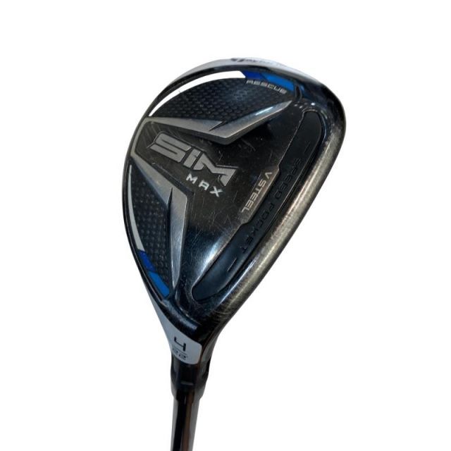 【中古】 テーラーメイド SIM MAX U4 ユーティリティ UT TENSEI BLUE TM60(UT) (フレックスR) メンズ 男性用 右利き 右用 Cランク ゴルフクラブ