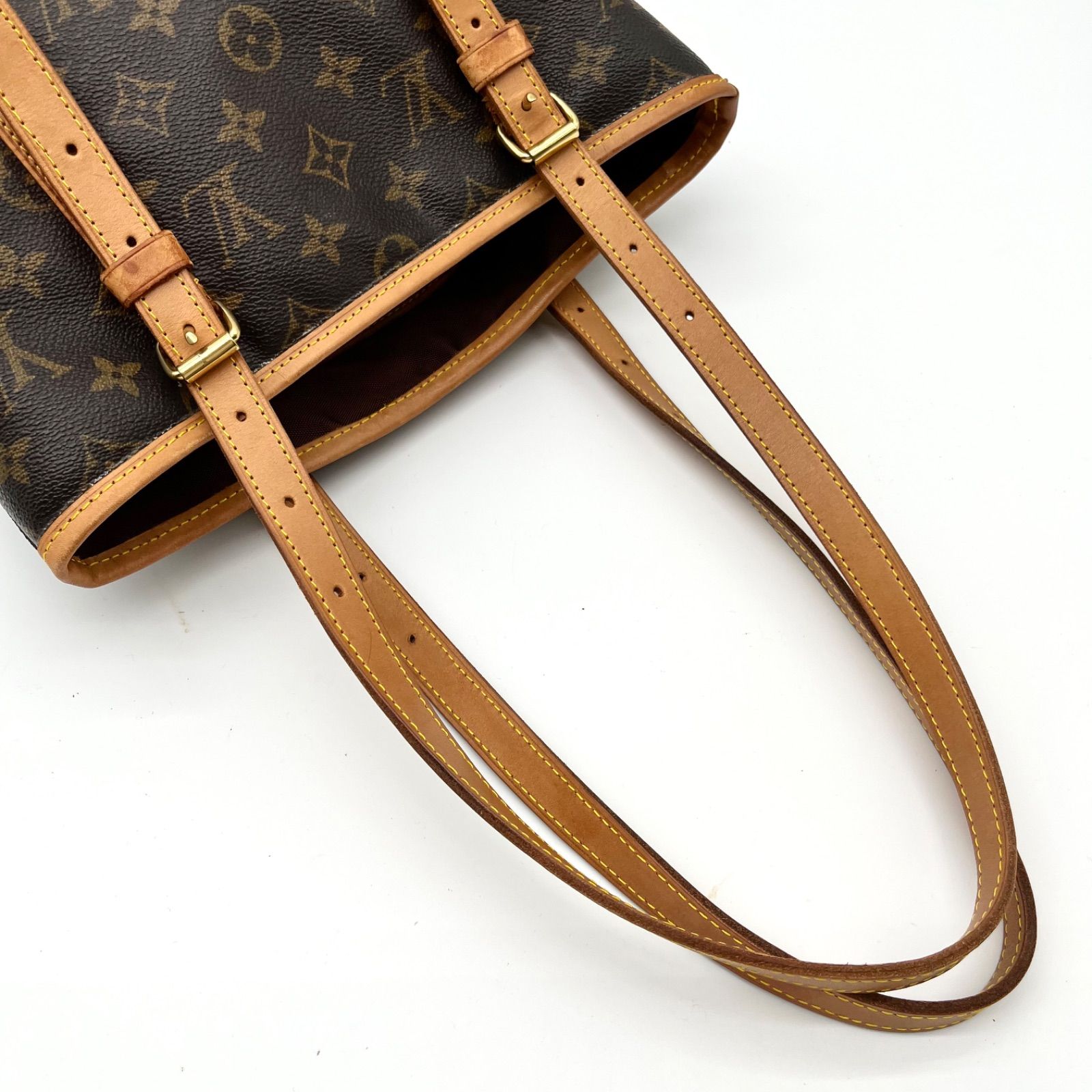 LOUIS VUITTON ルイヴィトン モノグラム バケットGM ハンドバッグ 