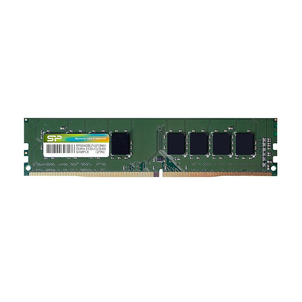 シリコンパワー デスクトップPC用メモリ DDR4-2400(PC4-19200) 16GB×1枚 288Pin 1.2V CL17 SP016GBLFU240B02