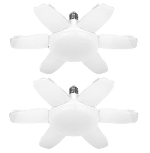 LBFXQ ガレージライト LED ペンダントライト 屋内 150W 9500lm LED電球 6500K 天井照明 取付簡単 工事不要 角度調節可能 車庫 倉庫 納戸 作業灯 昼白色 (2個)as 597deab7