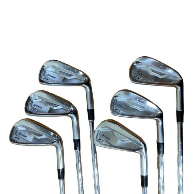 【中古】 ダンロップ SRIXON ZX7 Mk II 6S アイアンセット IR NS PRO MODUS3 TOUR105 D.S.T (フレックスS) メンズ 男性用 右利き 右用 Cランク ゴルフクラブ