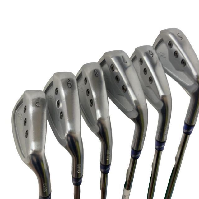 【中古】 ジャスティック JUSTICK JP FORGED 6S アイアンセット IR 純正特注シャフト (フレックスS) メンズ 男性用 右利き 右用 Cランク ゴルフクラブ