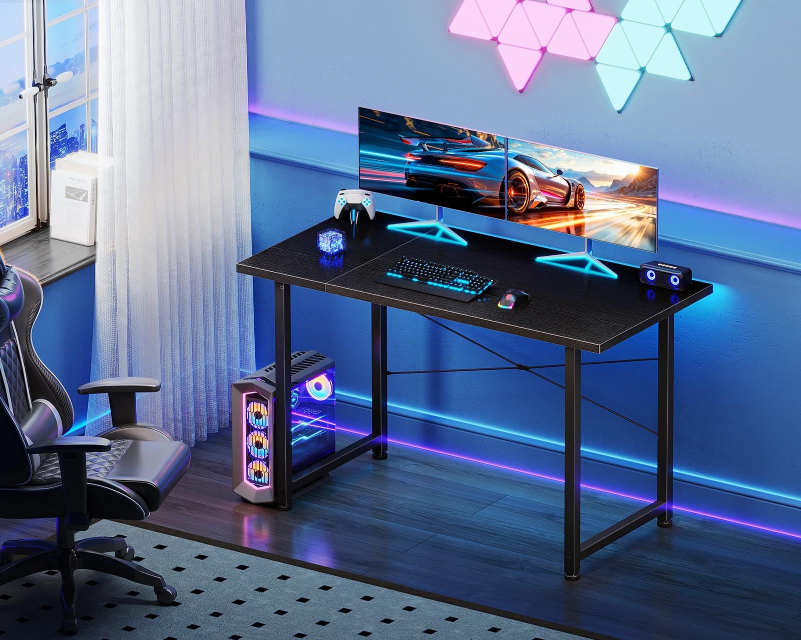 ODK パソコンデスクゲーミングデスク 机 pcデスク 幅120cm 子 ゲーム