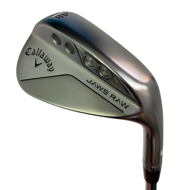 【中古】 キャロウェイ JAWS RAW クロムメッキ 48°/10°S ウェッジ WG Dynamic Gold (フレックスS) メンズ 男性用 右利き 右用 Cランク ゴルフクラブ