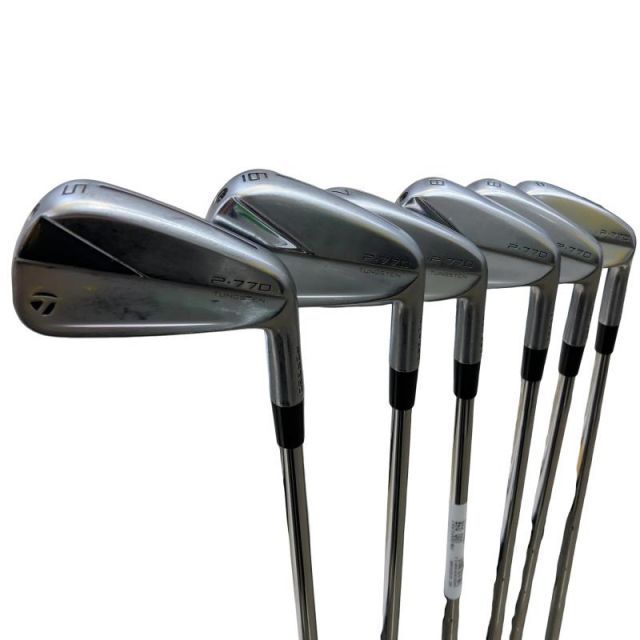 【中古】 テーラーメイド Taylor Made P・770(2023) 8S アイアンセット IR Dynamic Gold EX TOUR ISSUE (フレックスS) メンズ 男性用 右利き 右用 Cランク ゴルフクラブ