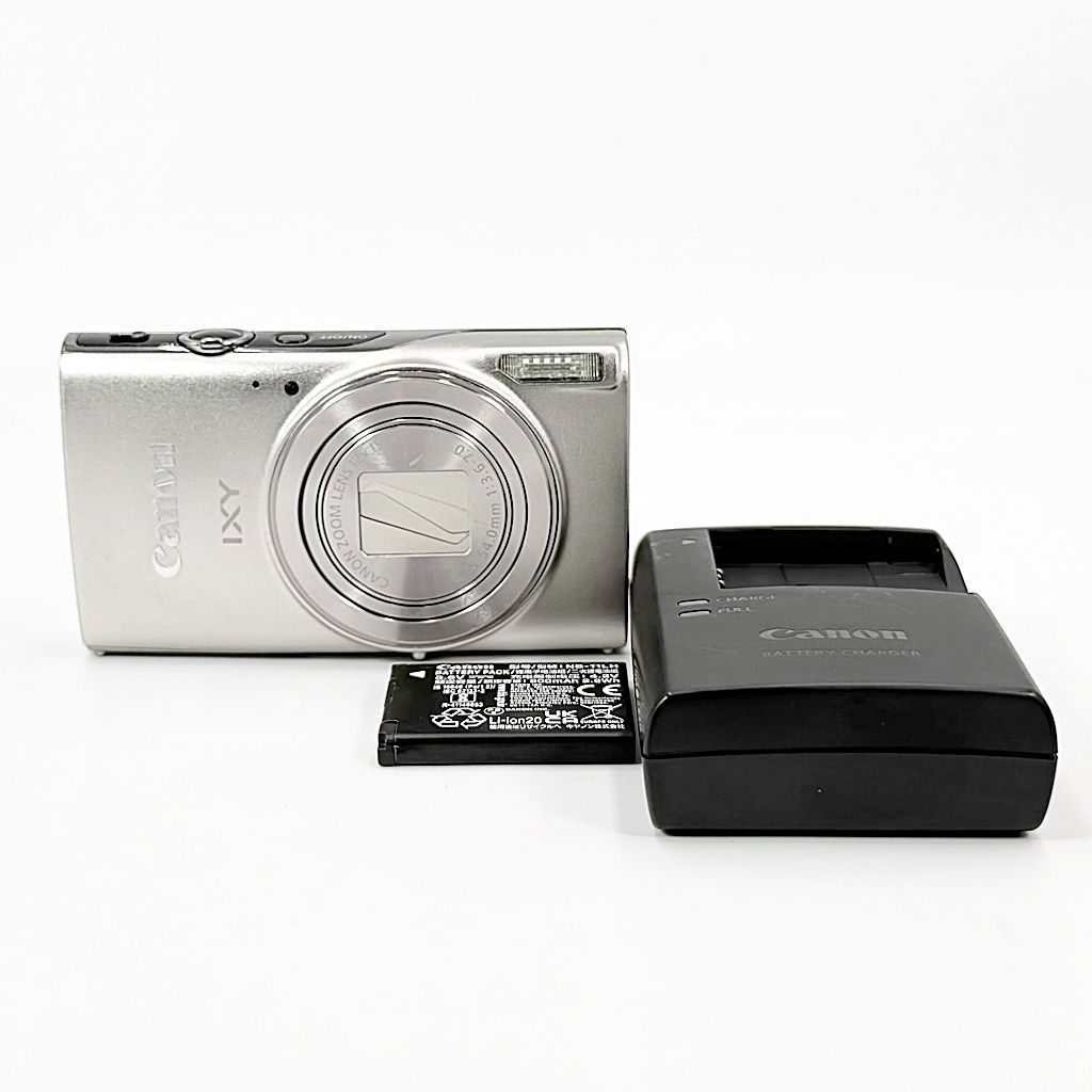 キヤノン CANON IXY 650 シルバー コンデジ カメラ 中古 - メルカリ