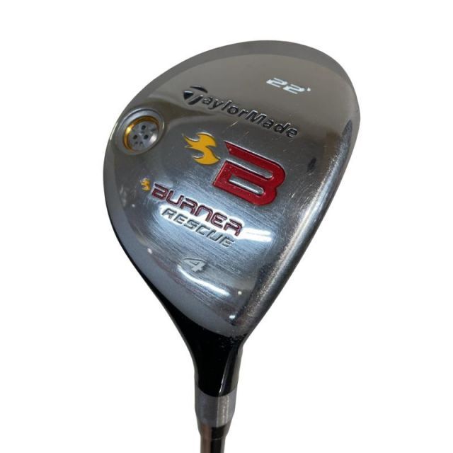【中古】 テーラーメイド BURNER RESCUE(2008) U4(22°) ユーティリティ UT RE-AX SUPERFAST BURNER PLUS(ユーティリティ) (フレックスS) メンズ 男性用 右利き 右用 Cランク ゴルフクラブ