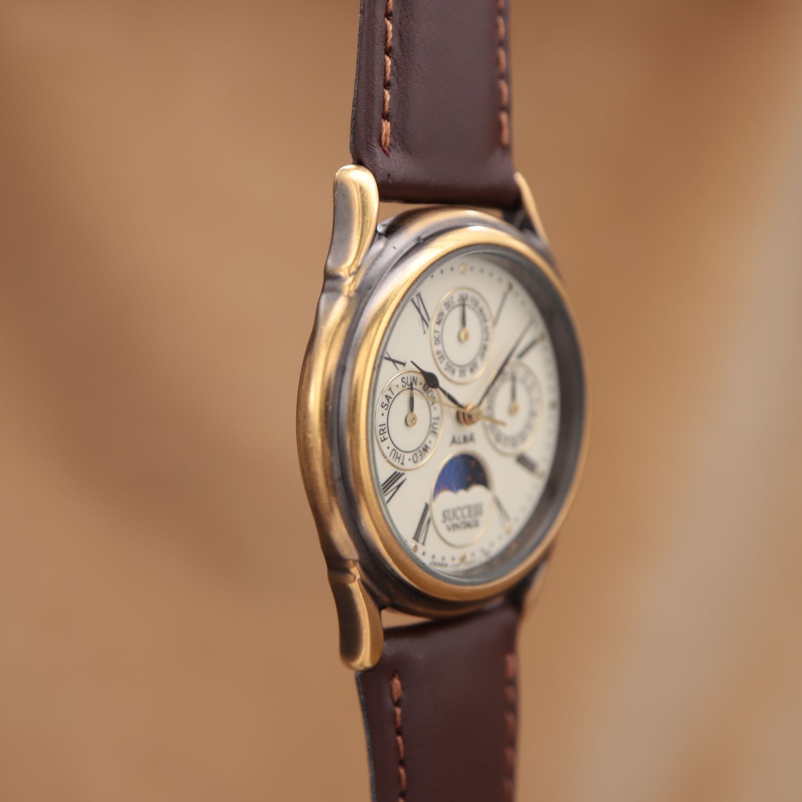 セイコー アルバ V33F-6A10 SEIKO ALBA サクセス トリプルカレンダー 