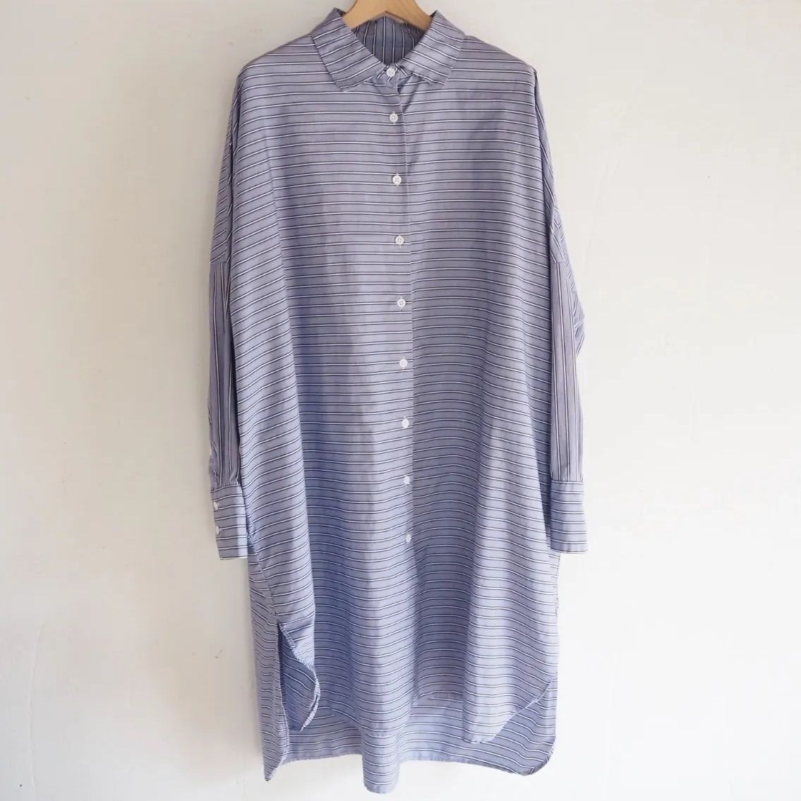 CASEY CASEY ストライプロングシャツ サイズM ＊メルカリのみの出品