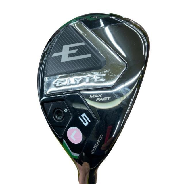 【中古】 キャロウェイ ELYTE MAX FAST U5 レディース ユーティリティ UT LIN-Q GREEN 40 for CW(ELYTE UT) (フレックスL) レディース 女性用 右利き 右用 Bランク ゴルフクラブ
