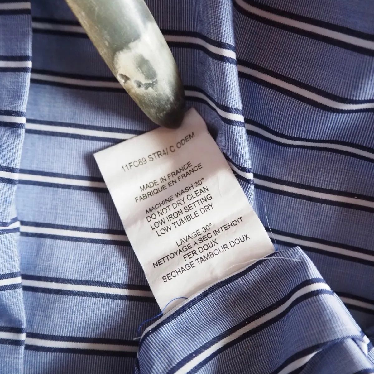 CASEY CASEY ストライプロングシャツ サイズM ＊メルカリのみの出品