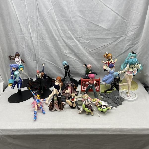 中古】ｼﾞｬﾝｸ)美少女ﾌｨｷﾞｭｱ ﾌﾟﾗｲｽﾞ まとめ売り 02 ｴｳﾞｧ 鬼滅 ﾋﾛｱｶ他[91