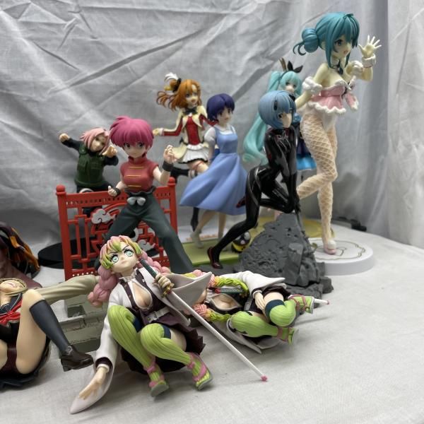 中古】ｼﾞｬﾝｸ)美少女ﾌｨｷﾞｭｱ ﾌﾟﾗｲｽﾞ まとめ売り 02 ｴｳﾞｧ 鬼滅 ﾋﾛｱｶ他[91