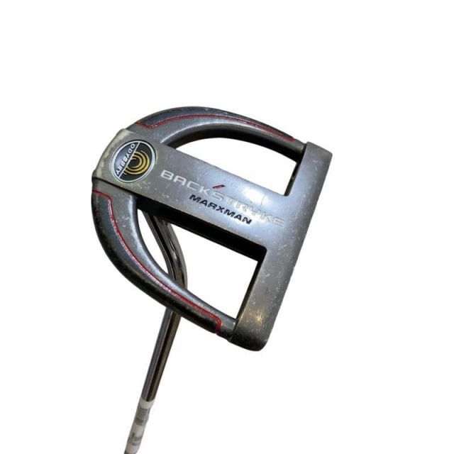 【中古】 オデッセイ BACK STRYKE MARXMAN 33インチ パター PT スチール (フレックスその他) メンズ 男性用 右利き 右用 Cランク ゴルフクラブ