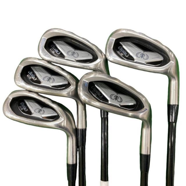 【中古】 つるや ONESIDER CS 5S アイアンセット IR ONESIDER CS Diamana(IR) (フレックスS) メンズ 男性用 右利き 右用 Cランク ゴルフクラブ