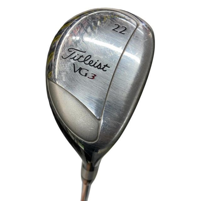 【中古】 タイトリスト Titleist VG3 22° ユーティリティ UT Dynamic Gold (フレックスS) メンズ 男性用 右利き 右用 Cランク ゴルフクラブ