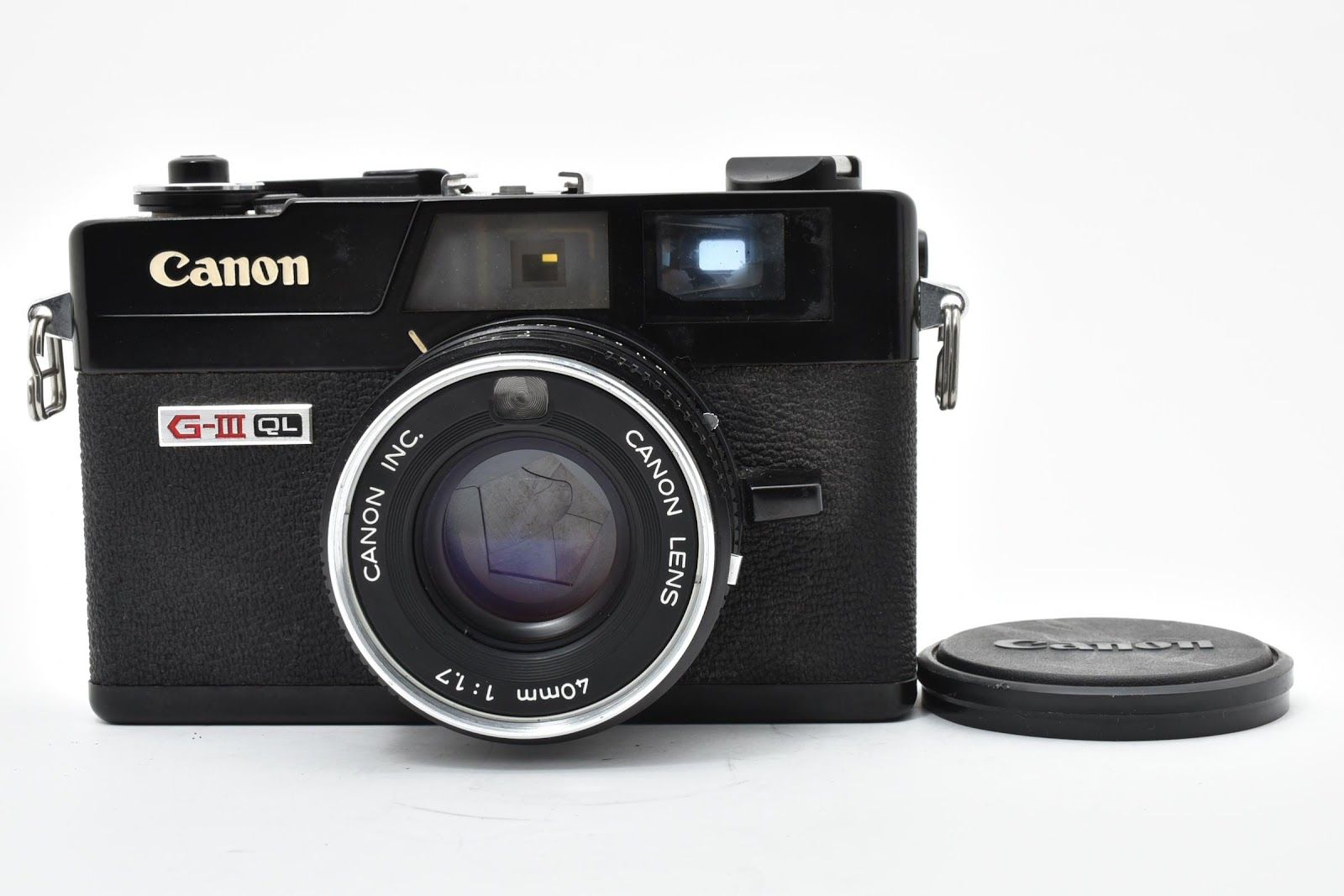 ★ キヤノン CANON CANONET QL17 G-III ブラック フィルムカメラ ★ #8429