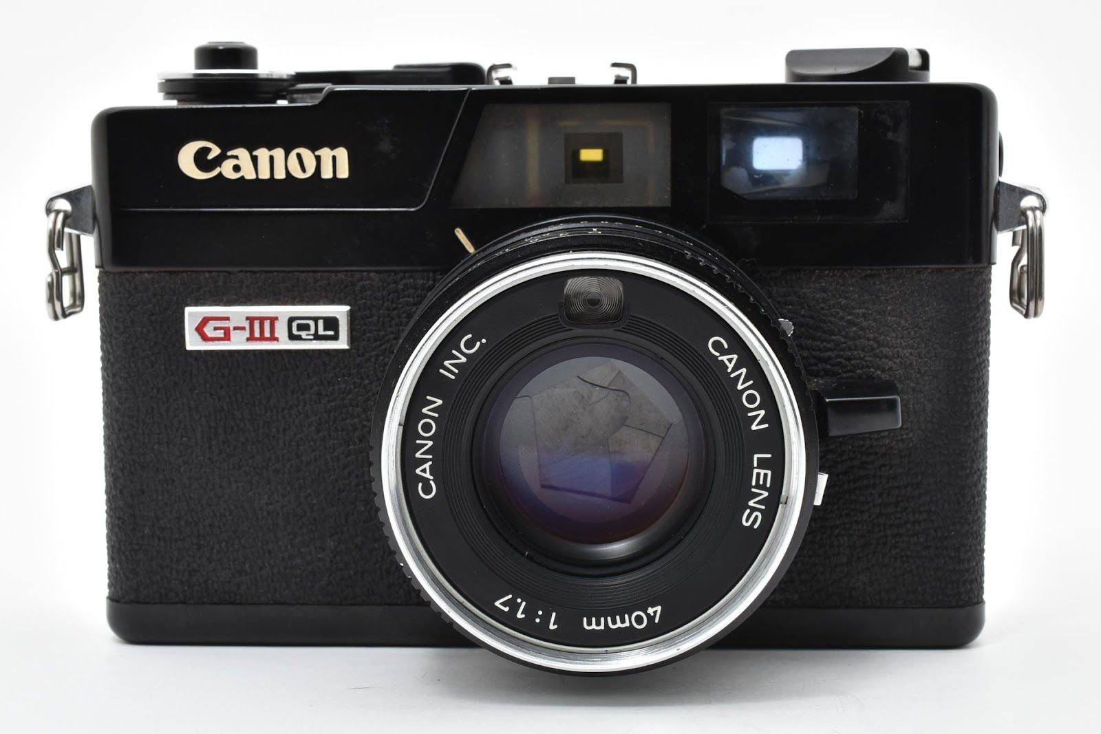 ☆ キヤノン CANON CANONET QL17 G-III ブラック フィルムカメラ