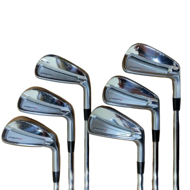 【中古】 PROTO-CONCEPT PROTO-CONCEPT FORGED IRON TOUR PC C05TP 6S アイアンセット IR 純正特注シャフト (フレックスその他) メンズ 男性用 右利き 右用 Cランク ゴルフクラブ