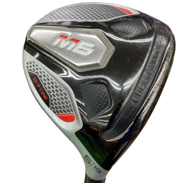 【中古】 テーラーメイド M6 D-TYPE 5W USA フェアウェイウッド FW リシャフト (フレックスその他) メンズ 男性用 右利き 右用 Cランク ゴルフクラブ