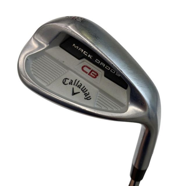 【中古】 キャロウェイ MACK DADDY CB クロムメッキ 60°/12° ウェッジ WG NS PRO 950GH neo (フレックスS) メンズ 男性用 右利き 右用 Dランク ゴルフクラブ