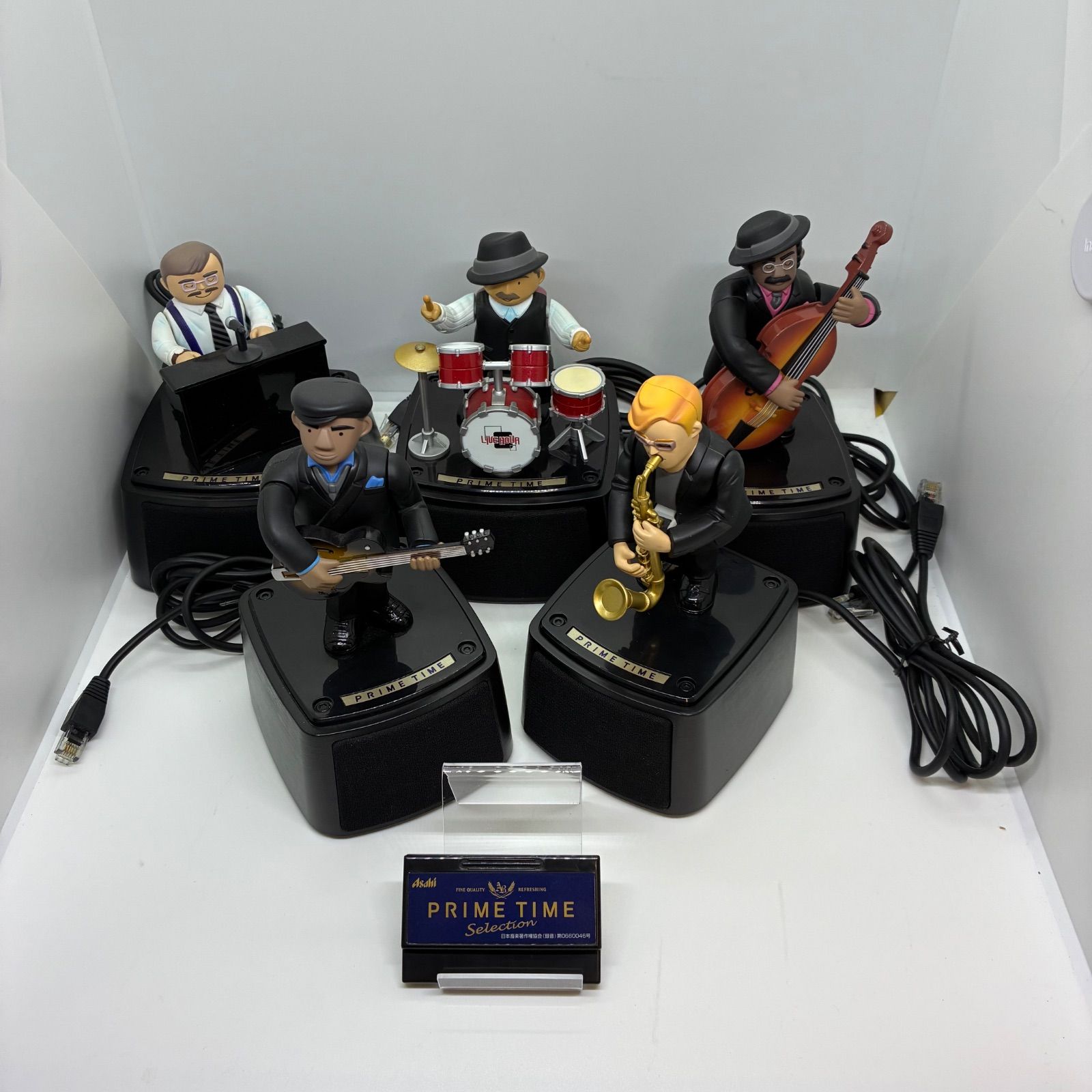 コ*ー様 Little Jammer ミュージシャンフィギュア 5体セット 動作確認済】リトルジャマー『PRIME TIME』ミュージシャンフィギュア5