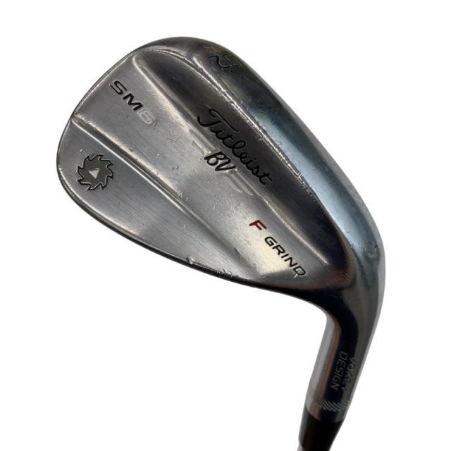 【中古】 タイトリスト VOKEY SPIN MILLED SM6 ツアークロム 52°/12°F ウェッジ WG Dynamic Gold (フレックスS) メンズ 男性用 右利き 右用 Cランク ゴルフクラブ
