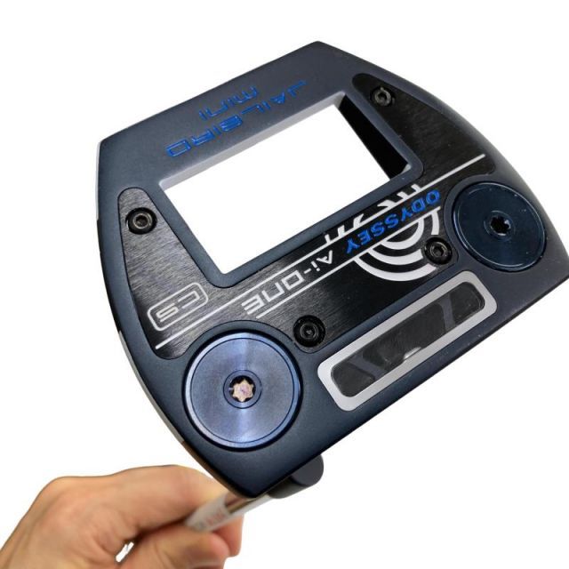 【中古】 オデッセイ Ai-ONE TRI-BEAM JAILBIRD MINI CS 33インチ パター PT STROKE LAB 90 スチール (フレックスその他) メンズ 男性用 右利き 右用 Cランク ゴルフクラブ