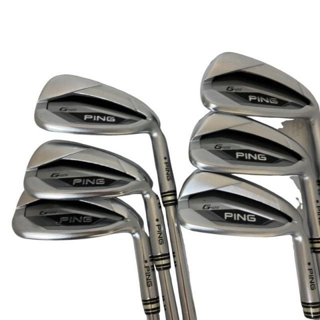 【中古】 ピン G425 6S アイアンセット IR 純正特注シャフト (フレックスS) メンズ 男性用 右利き 右用 Cランク ゴルフクラブ