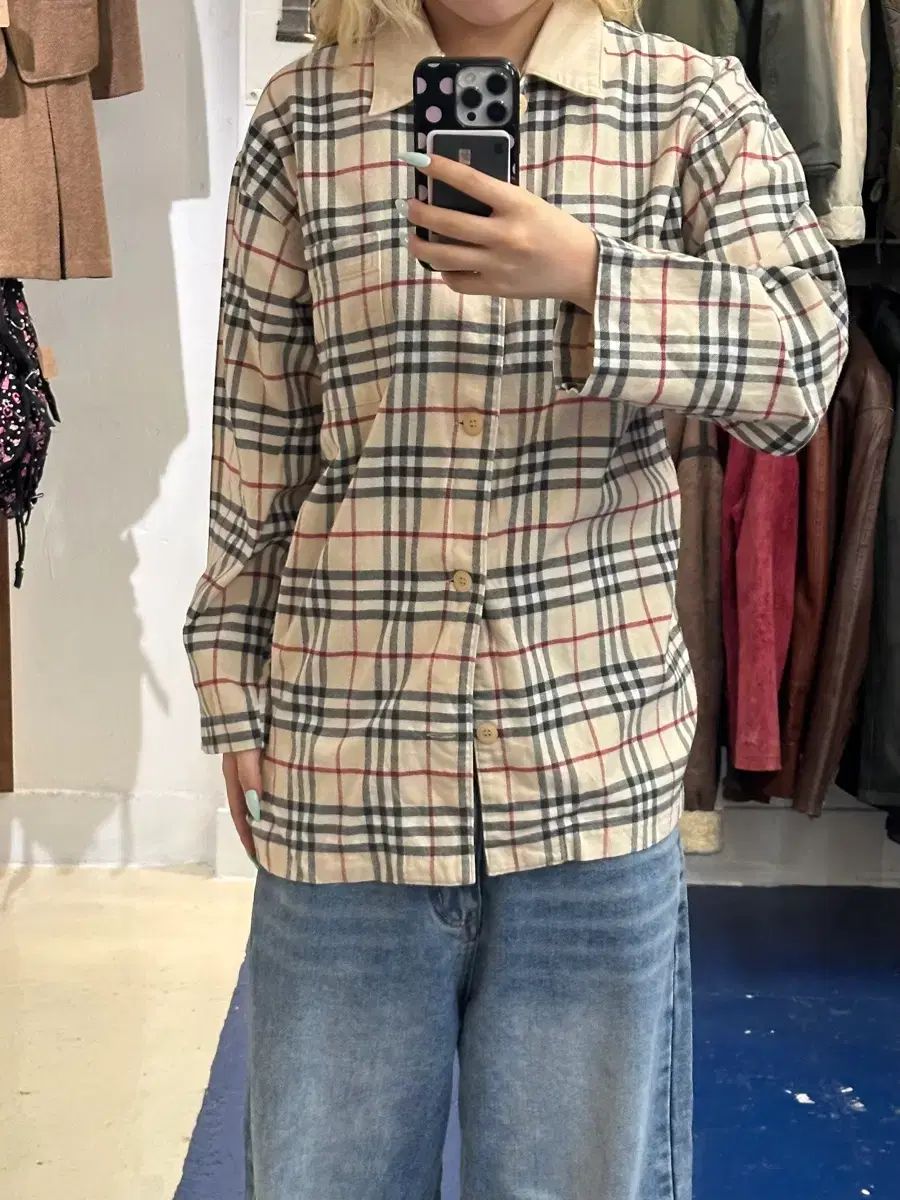 BURBERRY バーバリー チェック 長袖シャツ