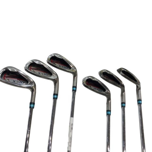 【中古】 ダンロップ XXIO(2012) 6S アイアンセット IR 純正特注シャフト (フレックスR) メンズ 男性用 右利き 右用 Cランク ゴルフクラブ