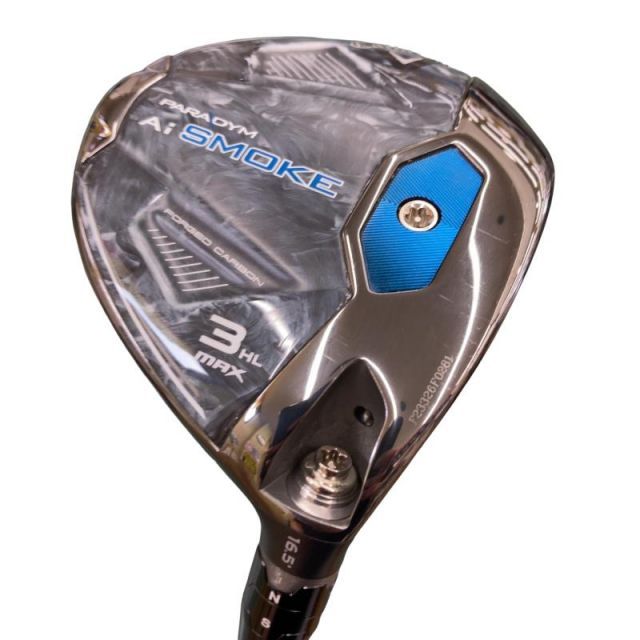 【中古】 キャロウェイ PARADYM Ai SMOKE MAX 3HL フェアウェイウッド FW 純正特注シャフト (フレックスS) メンズ 男性用 右利き 右用 Bランク ゴルフクラブ