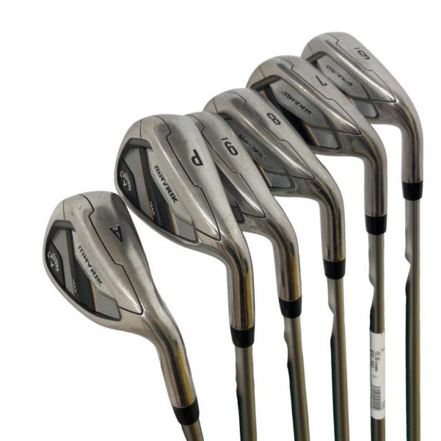 【中古】 キャロウェイ MAVRIK MAX 7S アイアンセット IR Diamana 40 for CW(IR) (フレックスSR) メンズ 男性用 右利き 右用 Cランク ゴルフクラブ