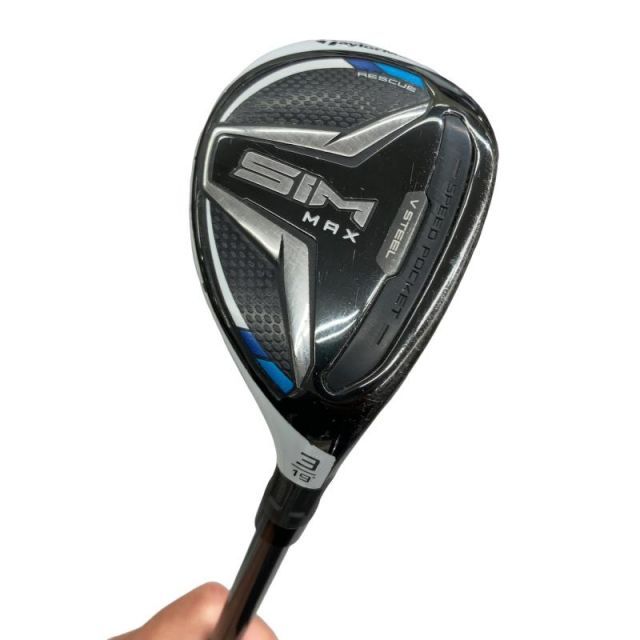 【中古】 テーラーメイド SIM MAX U3 ユーティリティ UT TENSEI BLUE TM60(UT) (フレックスS) メンズ 男性用 右利き 右用 Cランク ゴルフクラブ
