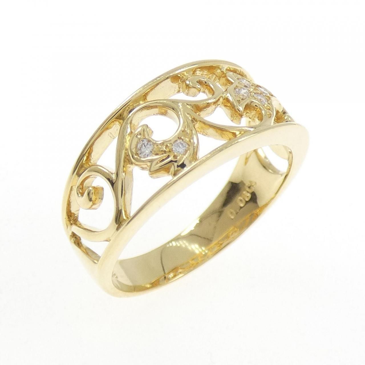 ミキモト ダイヤモンド リング 0.06CT