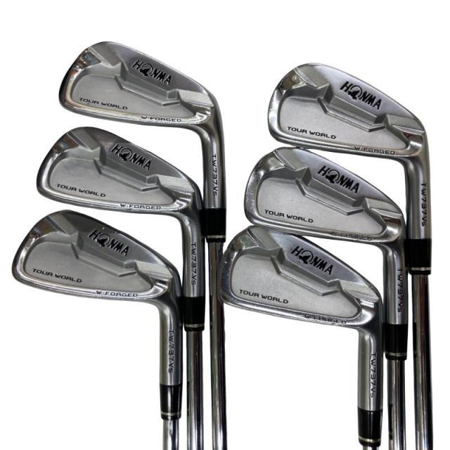 【中古】 本間ゴルフ TOUR WORLD TW737Vs 6S アイアンセット IR NS PRO MODUS3 TOUR105 (フレックスR) メンズ 男性用 右利き 右用 Cランク ゴルフクラブ