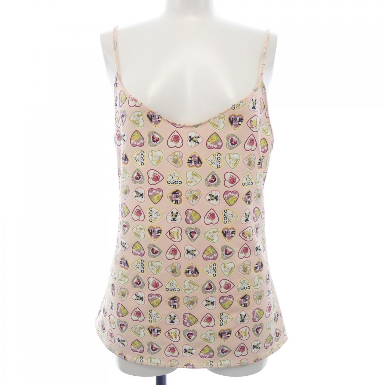 【ヴィンテージ】シャネル CHANEL VALENTINE HEART-PRINT P28222V18271 06P キャミソール
