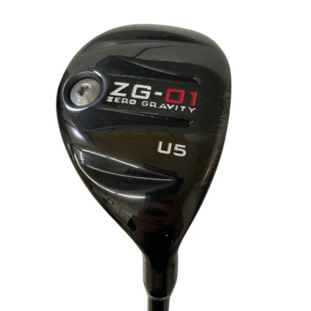 【中古】 ゾディア(旧KMゴルフ) Zodia ZG-01 U5 ユーティリティ UT 純正特注シャフト (フレックスX) メンズ 男性用 右利き 右用 Cランク ゴルフクラブ