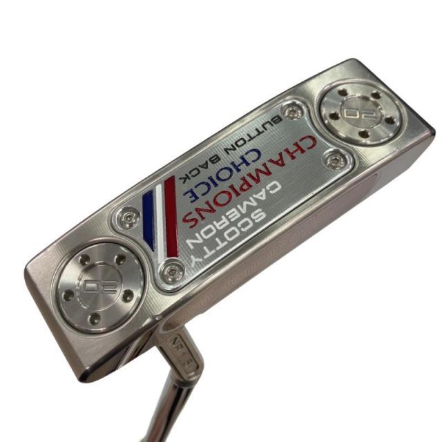 【中古】 タイトリスト SCOTTY CAMERON CHAMPIONS CHOICE BUTTON BACK NEWPORT 1.5 PLUS(2023) 33インチ パター PT スチール (フレックスその他) メンズ 男性用 右利き 右用 Cランク ゴル