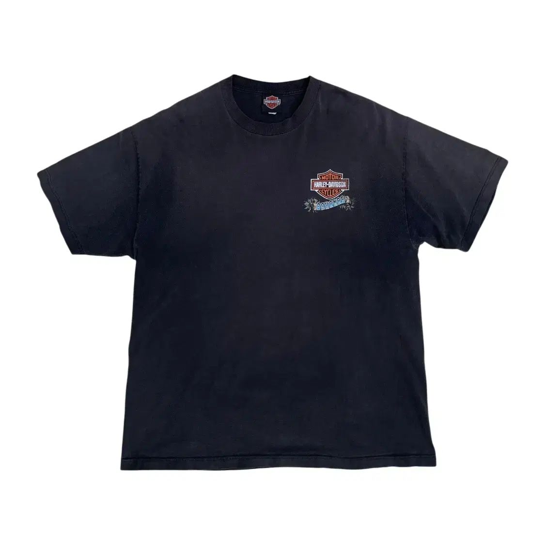 XL 00s ハーレーダビッドソン バハマ ピンナップガール ヴィンテージ Tシャツ