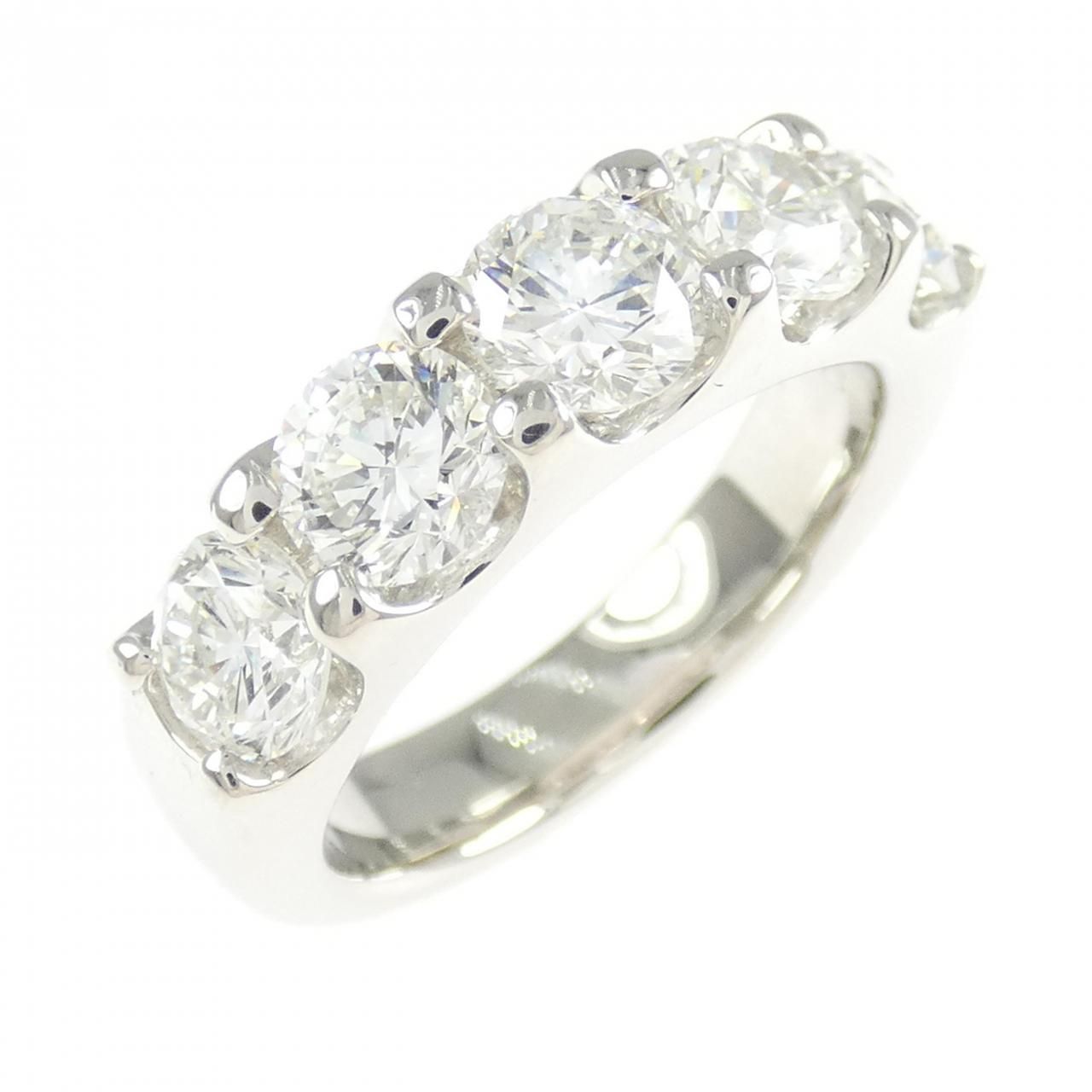 PT900 ダイヤモンド リング 2.127CT G SI1-2 Good