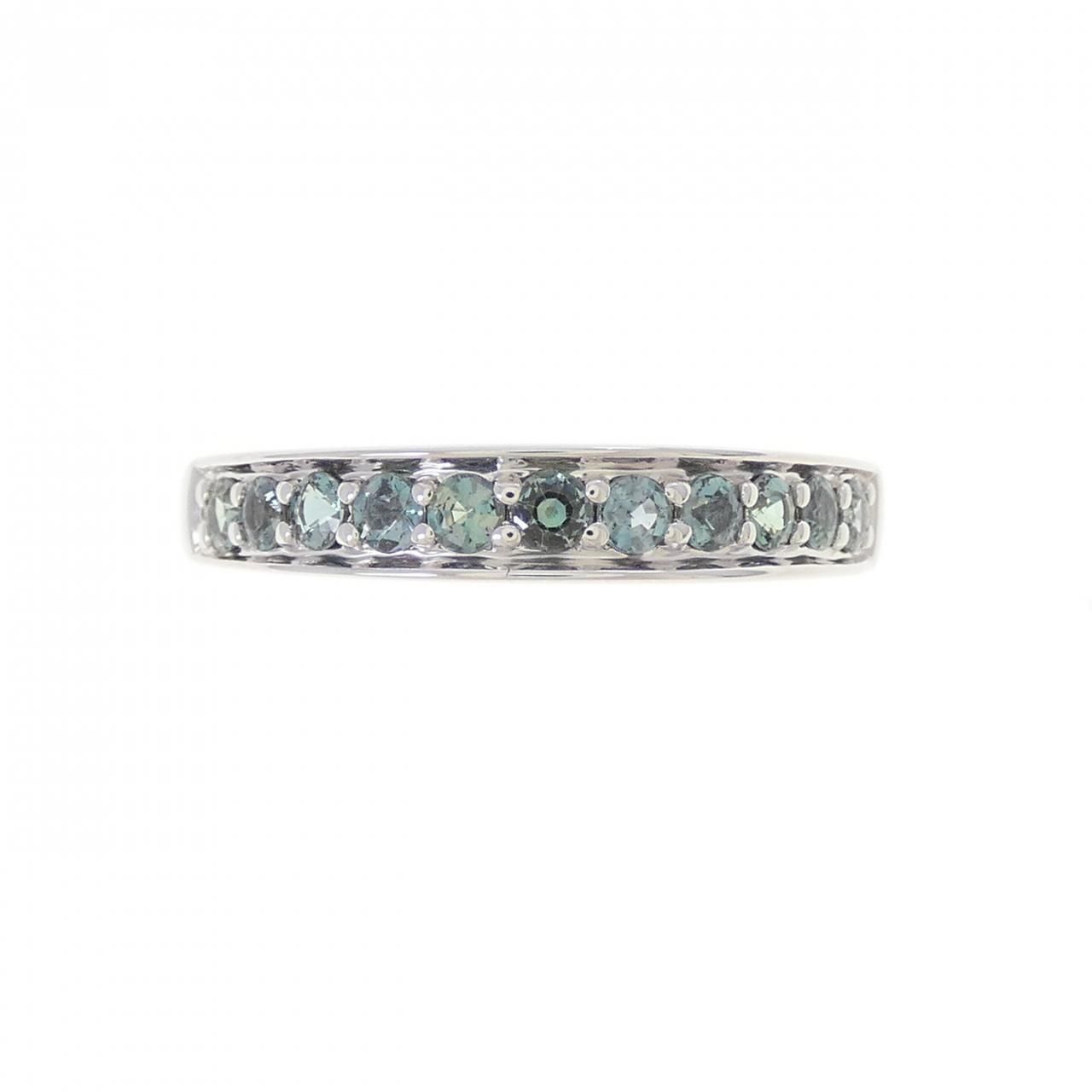 K18WG アレキサンドライト リング 0.43CT - メルカリ