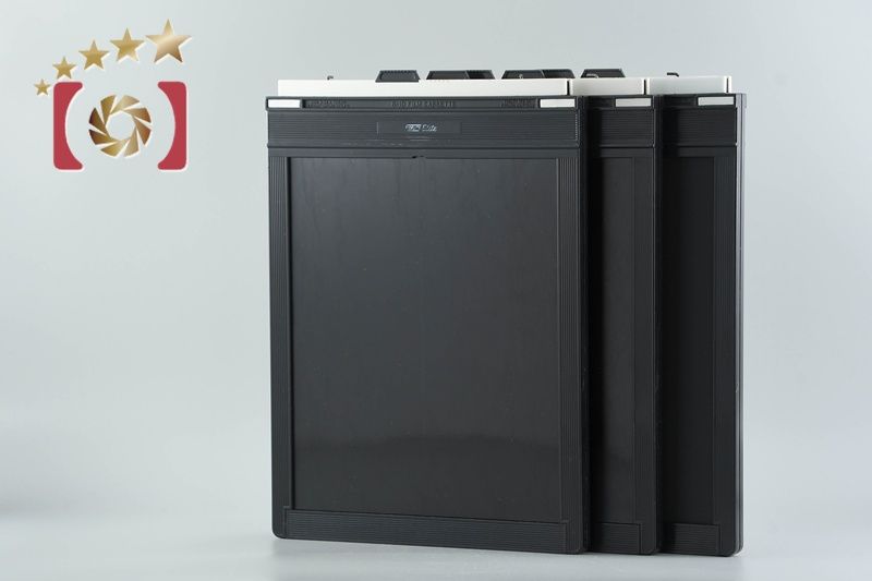 【中古】FIDELITY フィデリティ ELITE 8x10 カットフィルムホルダー 3枚セット