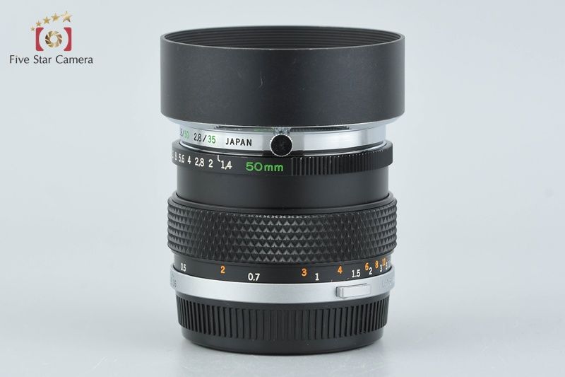 中古】OLYMPUS オリンパス G.ZUIKO AUTO-S 50mm f/1.4 - メルカリ