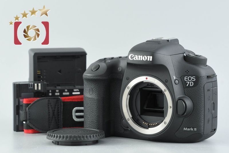 【中古】Canon キヤノン EOS 7D Mark II デジタル一眼レフカメラ