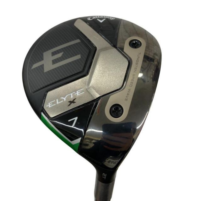 【中古】 キャロウェイ ELYTE X 7W フェアウェイウッド FW 純正特注シャフト (フレックスS) メンズ 男性用 右利き 右用 Cランク ゴルフクラブ