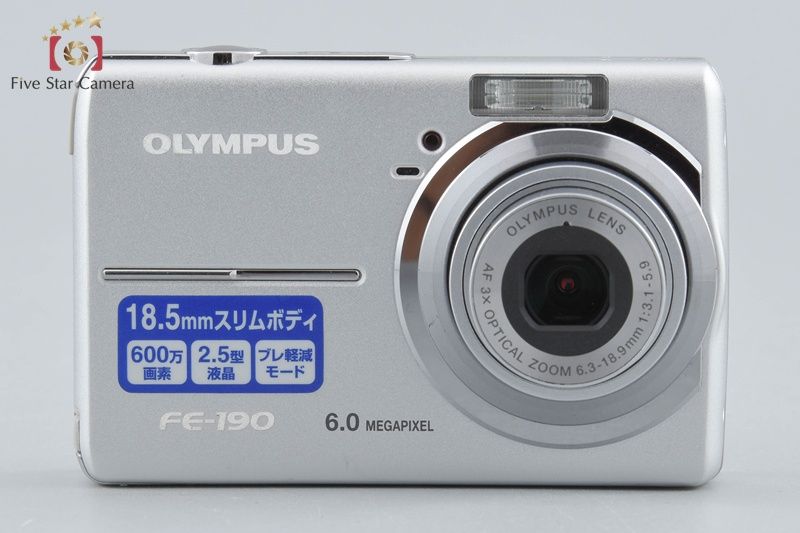 【中古】「非常に良い」OLYMPUS デジタルカメラ FE-190 中古】OLYMPUS オリンパス FE-190 コンパクトデジタルカメラ - メルカリ