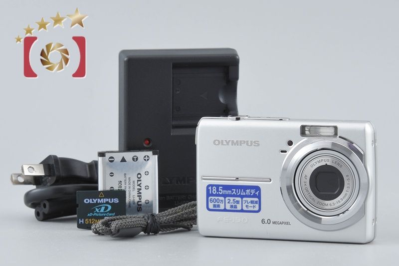 【中古】「非常に良い」OLYMPUS デジタルカメラ FE-190 中古】OLYMPUS オリンパス FE-190 コンパクトデジタルカメラ - メルカリ