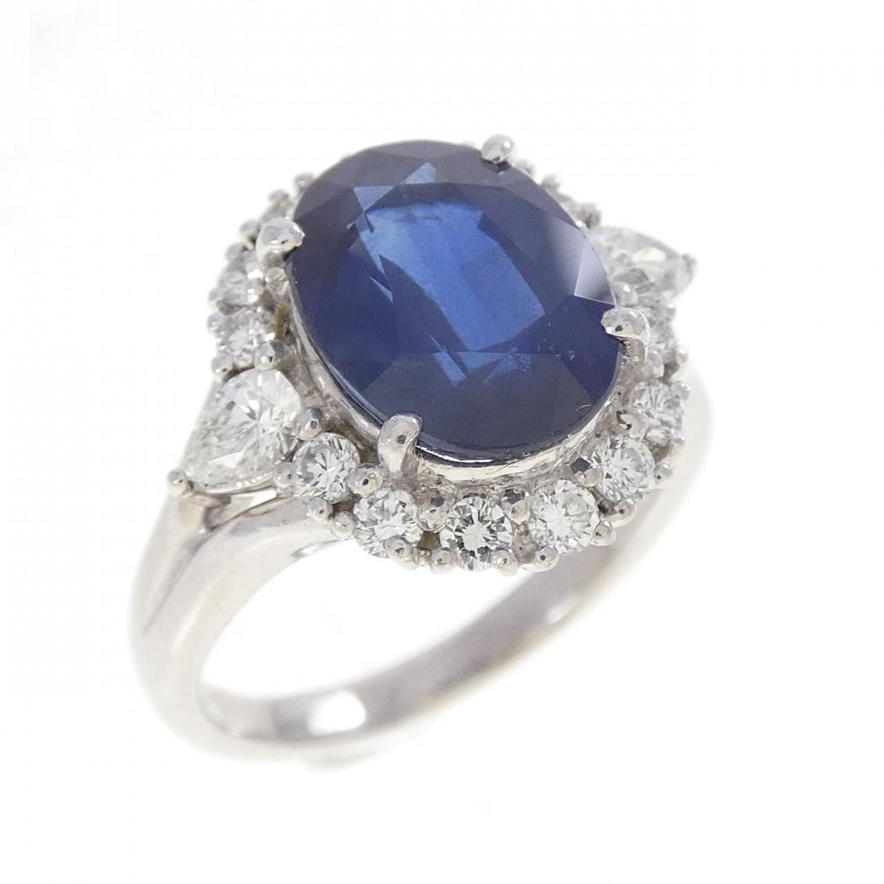 PT900 サファイヤ リング 3.80CT