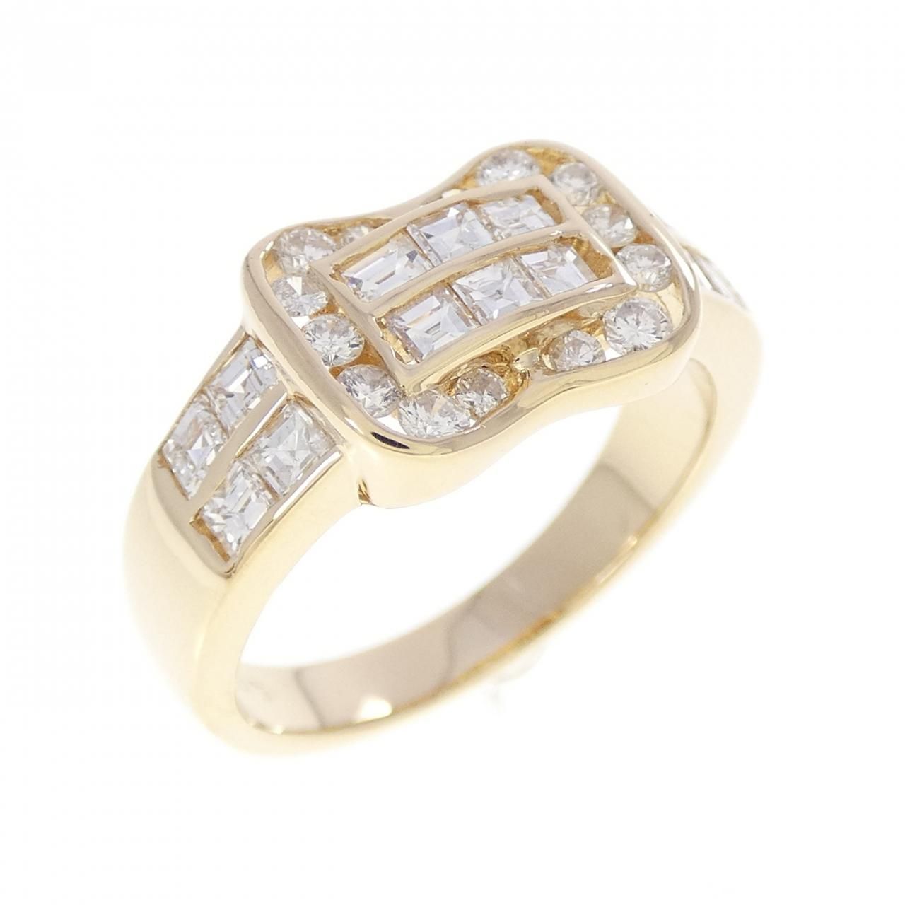 K18YG ダイヤモンド リング 1.03CT - メルカリ